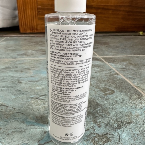 NEW Bare Minerals Mineral Cleansing Water Sealed 200 ml Makeup Remover Cleanser - Picture 2 of 4
